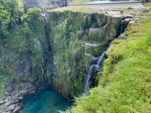 雄川の滝　上流展望台