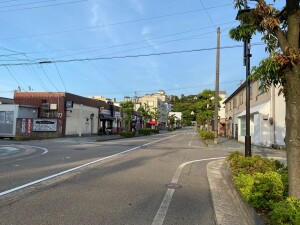 服部神社へ続く道